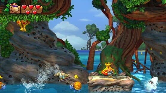 Donkey Kong Country: Tropical Freeze screenshot 2
